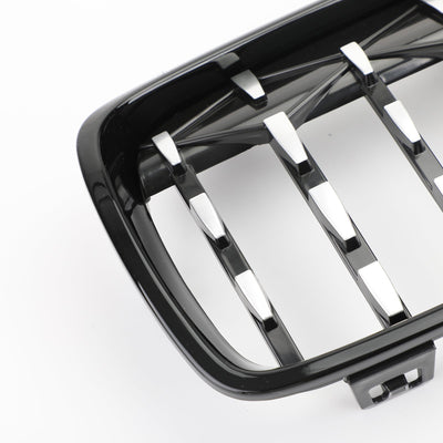 Calandre Diamant BMW Série 4 F32 F36 F82 Noir Chrome - packshot studio - Becquet Voiture