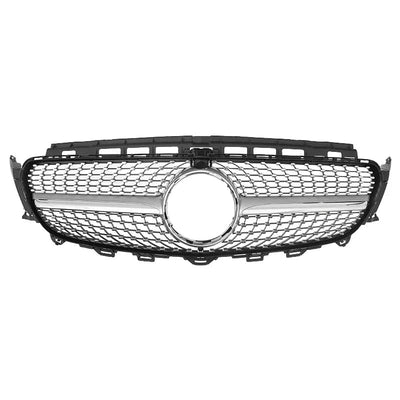 Calandre Diamant Mercedes Classe E W213 2016-2019 Avant Restylage Berline - vue arrière - Becquet Voiture