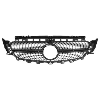 Calandre Diamant Mercedes Classe E W213 2016-2019 Avant Restylage Berline - vue de profil - Becquet Voiture