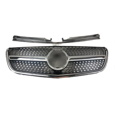 Calandre diamant Mercedes Classe V Vito W447 2015-2022 - en situation - Becquet Voiture