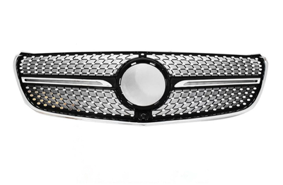Calandre diamant Mercedes Classe V Vito W447 2015-2022 - installé sur véhicule - Becquet Voiture