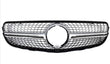 Calandre Diamant Mercedes GLC W253 Noir Argent 2015 2022
