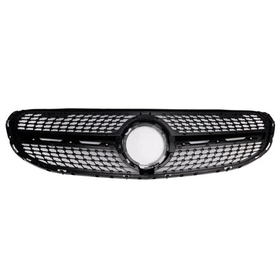 Calandre Diamantée Mercedes-Benz GLC X253 2020-2022 - détail du montage - Becquet Voiture