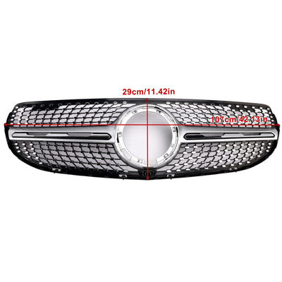 Calandre Diamantée Mercedes-Benz GLC X253 2020-2022 - packshot studio - Becquet Voiture