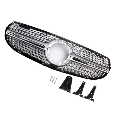Calandre Diamantée Mercedes-Benz GLC X253 2020-2022 - vue de profil - Becquet Voiture