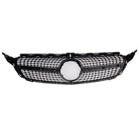 Diamond-Cut Grille Mercedes C-Class W205 C250 C300 2015-2018 - studio packshot - Becquet Voiture