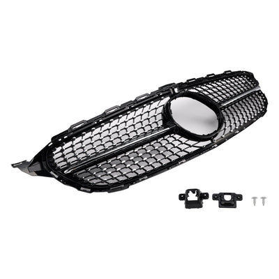 Calandre Diamantée Mercedes Classe C W205 C250 C300 2015-2018 - vue de trois-quarts - Becquet Voiture