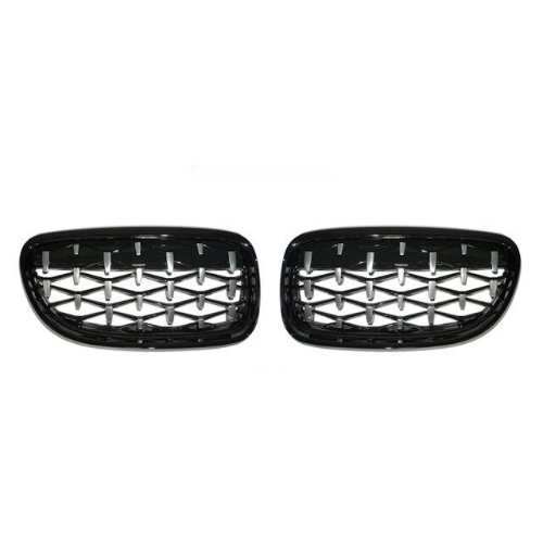 Calandre Diamond BMW Série 3 E90 E91 - vue de face - Becquet Voiture