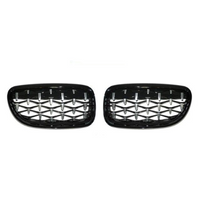 Diamond Grille BMW 3 Series E90 E91 - front view - Becquet Voiture