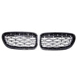 Calandre Diamond BMW Série 5 F10 2010-2016 Noir