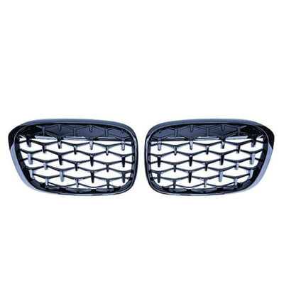 Calandre Diamond BMW X1 F48 F49 2016-2019 - vue arrière - Becquet Voiture