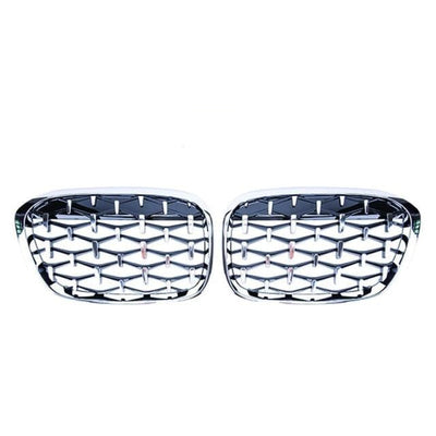 Calandre Diamond BMW X1 F48 F49 2016-2019 - vue de profil - Becquet Voiture
