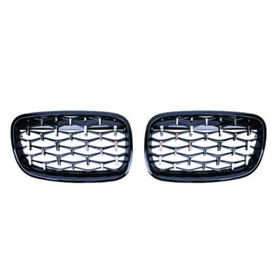 Calandre Diamond BMW X5 E70 2006-2013 - vue de face - Becquet Voiture