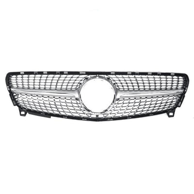 Calandre Diamond Mercedes Classe A W176 2016-2018 - vue de profil - Becquet Voiture