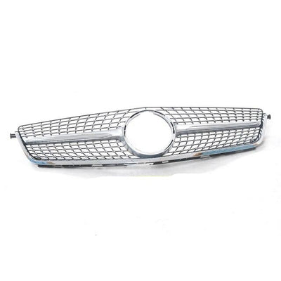 Calandre Diamond Mercedes Classe C 2008-2011 - vue arrière - Becquet Voiture