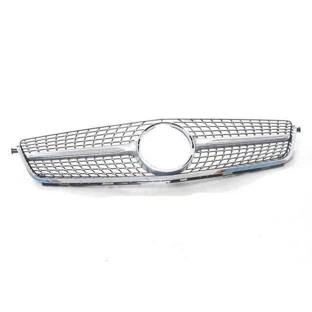 Kühlergrill Diamond Mercedes C-Klasse 2008–2011 - Rückansicht - Becquet Voiture