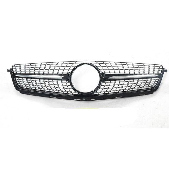 Calandre Diamond Mercedes Classe C 2008-2011 - vue de face - Becquet Voiture