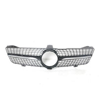 Diamond Grille Mercedes CLS-Class W219 - rear view - Becquet Voiture
