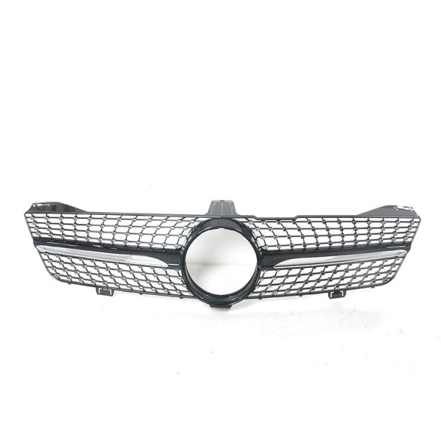 Diamond Grille Mercedes CLS-Class W219 - rear view - Becquet Voiture