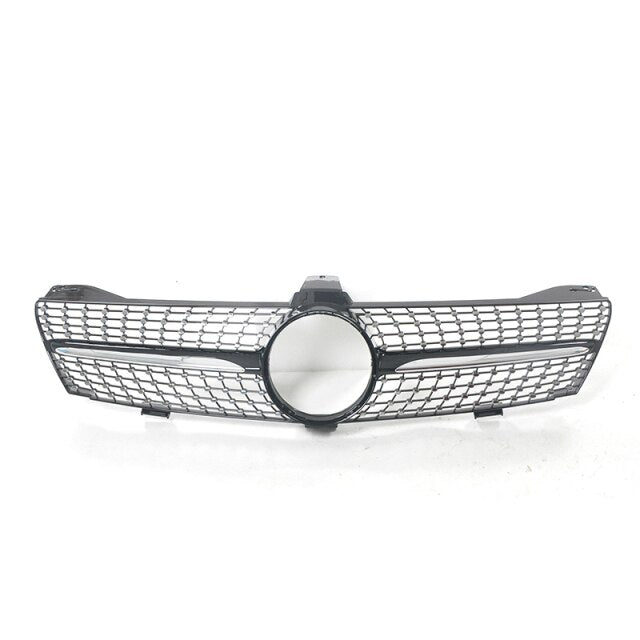 Calandre Diamond Mercedes Classe CLS W219 - vue de face - Becquet Voiture