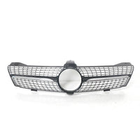 Diamond Grille Mercedes CLS-Class W219 - front view - Becquet Voiture