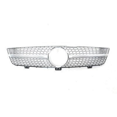 Calandre Diamond Mercedes Classe CLS W219 - vue de trois-quarts - Becquet Voiture