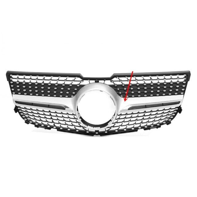 Calandre Diamond Mercedes Classe GLK X204 2013-2015 - vue de face - Becquet Voiture