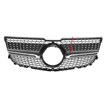 Calandre Diamond Mercedes Classe GLK X204 2013-2015 - vue de profil - Becquet Voiture