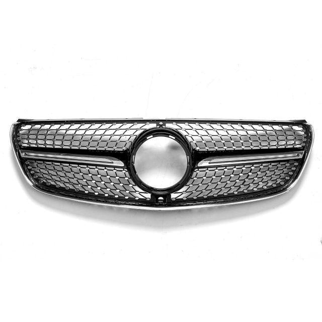 Calandre Diamond Mercedes Classe V W447 250 260 - vue de face - Becquet Voiture