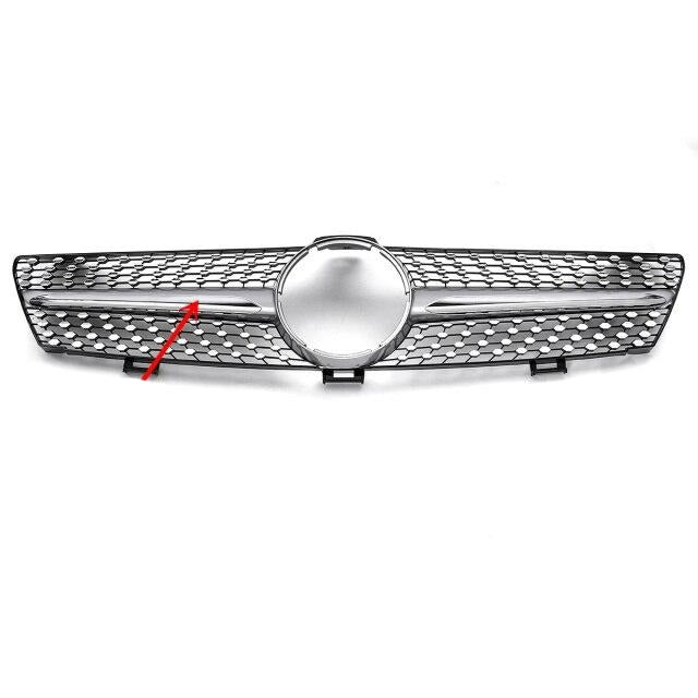 Calandre Diamond Mercedes CLS W219 2005-2008 - vue de face - Becquet Voiture
