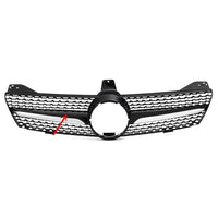 Diamond Grille Mercedes CLS W219 2005-2008 - side view - Becquet Voiture