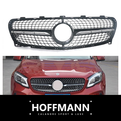 Calandre Diamond Mercedes GLA 2017-2019 - vue de profil - Becquet Voiture