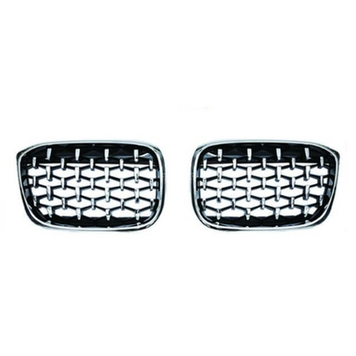 Calandre Diamond pour BMW X4 G02 2018-2021 - vue arrière - Becquet Voiture
