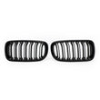 Calandre Double BMW X5 X6 F15 F16 2013-2018 Noir Brillant