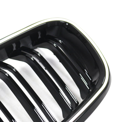Calandre Double Lamelles BMW Série 3 F30 2012-2019 - vue de dessus - Becquet Voiture