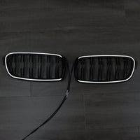 Calandre Double Lamelles BMW Série 3 F30 2012-2019 - vue de profil 2 - Becquet Voiture