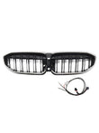 Calandre Double Lamelles BMW Série 3 G20 Noir 2019-2022
