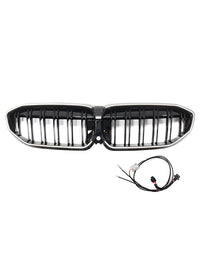 Calandre Double Lamelles BMW Série 3 G20 Noir 2019-2022 - vue de face - Becquet Voiture