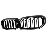 Calandre Double Lamelles BMW Série 5 G30 G38 2021-2024 Noir - vue arrière 2 - Becquet Voiture