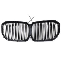 Calandre Double Lamelles Noir BMW X5 G05 M Performance 2019-2022 - vue rapprochée - Becquet Voiture