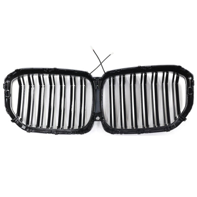 Calandre Double Lamelles Noir BMW X5 G05 M Performance 2019-2022 - vue rapprochée - Becquet Voiture