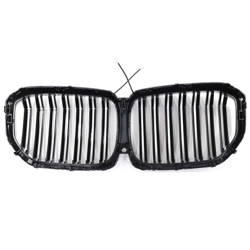 Calandre Double Lamelles Noir BMW X5 G05 M Performance 2019-2022 - vue rapprochée - Becquet Voiture