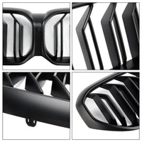 Calandre Double Lamelles Noir Mat BMW G30 G31 LCI - détail du montage - Becquet Voiture