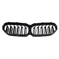 Calandre Double Lamelles Noir Mat BMW G30 G31 LCI - installé sur véhicule - Becquet Voiture