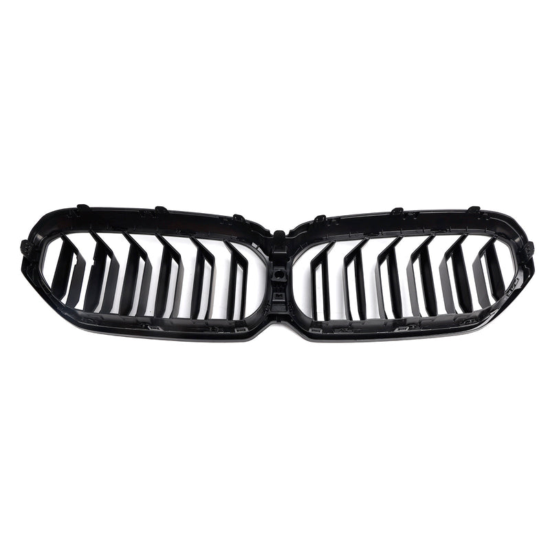 Calandre Double Lamelles Noir Mat BMW G30 G31 LCI - installé sur véhicule - Becquet Voiture