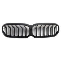 Calandre Double Lamelles Noir Mat BMW G30 G31 LCI - vue de dessus - Becquet Voiture