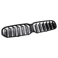 Calandre Double Lamelles Noir Mat BMW G30 G31 LCI - vue de face - Becquet Voiture