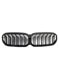 Calandre Double Lamelles Noir Mat BMW G30 G31 LCI - vue rapprochée - Becquet Voiture