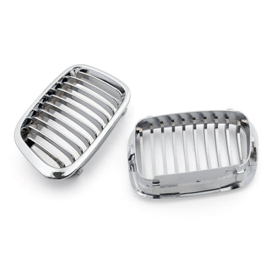 Calandre Grille ABS Maille BMW E46 4 Portes 1998-2001 - détail du montage - Becquet Voiture