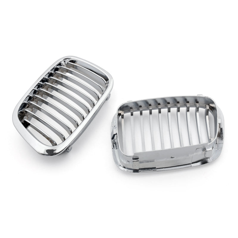 ABS Mesh Grille Radiator BMW E46 4-Door 1998-2001 - fitting detail - Becquet Voiture